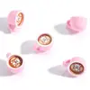 Colgante Creativo de Taza de Café Impreso con Spray y Tallado Tridimensional Llavero para Teléfono Móvil DIY Colgante Decorativo para Bolso Wlm16
