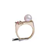 Accesorios DIY Anillo de Plata de Ley S925 con Montura para Perla Anillo Personalizado de Moda Producto Semiacabado 8-10mm
