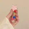 Goma para el pelo con forma de corazón de lunares para niñas, Cuerda para el pelo tipo trenza burbuja para coleta alta, Accesorio para el pelo de bebé que no daña el pelo