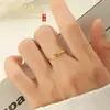 Anillo minimalista único de flor de rosa, moderno, de lujo ligero, anillo para el dedo de temperamento de alta gama, directo del fabricante, anillo del Festival Qixi