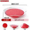 Plato de hielo seco de melamina vajilla creativa famosa en Internet plato para hot pot plato para hot pot de cordero plato para grasa de tripa de res plato para intestinos de pato plato para sashimi