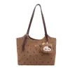 Comercio Electrónico Transfronterizo Nuevo Estilo Bolso de Moda de Gran Capacidad para Mujer Bolso de Hombro de Lunares Bolso Tote Diario Bolso Casual de Axila Moderno