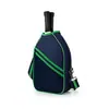 Bolsa para Paleta de Pickleball, Multifuncional, Gran Capacidad, Bolsa Deportiva Cruzada de un Solo Hombro, Bolsa para Tenis de Mesa, Bolsa con Cremallera para Almacenamiento, Ligera