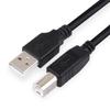 Cable USB 2.0 para Impresora de Cobre Puro A Macho a B Macho Puerto Cuadrado Cable de Datos USB Impresora 1m Cable de Alimentación Alta Conductividad