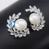 Pendientes de Aguja Plateada, Estilo Coreano, Pendientes Largos de Borla de Moda, Pendientes Largos de Moda, Elaborada Artesanía, Elegantes Perlas de Botón