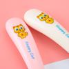Tenedor y cuchara de acero inoxidable 304 para niños, vajilla portátil para suplementos alimenticios para bebés, tenedor y cuchara para comer para bebés, vajilla combinada