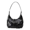 Bolsa Tote Estilo Coreano, Moda Casual Retro, Bolsa de Ombro Relaxada, Grande Capacidade, Simples para o Dia a Dia, Bolsa Versátil para Mulheres