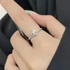 Anillo Estilo Retro Corona Corazón Cruz Flor de Iris para Mujer Nuevo Artístico Sensación Fresca Versátil Moda Abierto Ajustable