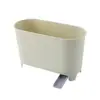 Fregadero de encimera Cocina Restos de comida Basura seca y húmeda Filtro Cubo de basura Hogar Cocina Mini cubo para artículos varios Cesta escurridora Almacenamiento