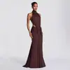 Vestido Nuevo de Primavera Transfronterizo Europeo y Americano 2026, Vestido de Tirantes Plisado Delgado de Moda y Elegante Espalda Descubierta