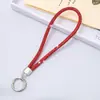 Lanyard de Lujo para Teléfono Llavero de Diamantes Completos Colgante Cadena para Bolso Accesorio DIY Correa de Muñeca Corta Anti-Pérdida