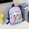 2025 nueva mochila infantil de fresa y oso de dibujos animados para jardín de niños, linda para bebés, niños y niñas de 3 a 6 años, bolsa de caparazón duro 5