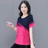 Camiseta de Manga Curta Feminina Verão Nova Secagem Rápida Respirável Casual Roupa de Badminton Roupa de Corrida Camiseta de Meia Manga Top Esportivo