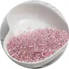 Grânulos de vidro com enchimento de prata para artesanato DIY, acessórios de vestuário com miçangas, pulseira, colar, acessórios de joalheria, materiais para atacado