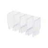 Estante de Almacenamiento Multifuncional de Pared para Baño, Portacepillos de Dientes sin Taladro, Organizador de Limpiador Facial, Estante con Divisiones, Accesorio Drenante