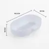 Bebedouro para pássaros banheira tamanho pequeno bordada Pássaro de Jade banheira para banho de bico caixa de banho caixa de comida para pássaros portátil cocho suprimentos para pássaros