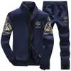 2023 nuevo traje deportivo para hombre, primavera y otoño, cuello, suéter informal, abrigo, uniforme de béisbol, ropa deportiva para hombre
