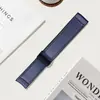 Adequado para Novo Huawei Gt5 Xiaomi S4 Pulseira 9 Pro Samsung Watch6 Magnético Padrão Cavalo Maluco Couro Silicone Pulseira