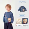 Sudadera Jellybaby para Niñas 2026 Otoño Nuevo Estilo Suéter para Niños Ropa de Bebé Tops de Otoño para Niños