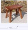 Olmo Viejo Creativo Banco Pequeño Taburete Cuadrado Doméstico Taburete Bajo de Madera Maciza Taburete de Madera para Mesa de Café Taburete para Cambiarse los Zapatos Taburete de Baile para Niños