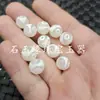 Ágata blanco nevado cuenta dzi de tres ojos, cuenta suelta de jade redonda, cuenta dzi de colmillo de tigre de ágata blanca, cuentas para accesorio de pulsera