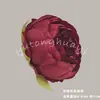 Cabezas de Flores de Peonía Simuladas Materiales para Corsage y Accesorios para el Cabello DIY Decoración Salón de Bodas Accesorios Florales para Fotografía Adornos Flores Artificiales