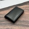 Billetera para tarjetas de crédito de fibra de carbono RFID de aleación de aluminio para hombre transfronteriza antirrobo con cepillo antimagnetización, billetera para tarjetas bancarias, Amazon en stock