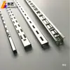 Soportes de Pilar A de Acero Inoxidable para Estanterías de Exhibición de Tiendas de Ropa, Vitrinas, Tiras de Pilar A de Hierro Montadas en Pared, Tiras Verticales y Tiras Ranuradas