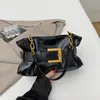 Bolsas de Mujer Transfronterizas 2026 Nuevo Estilo Coreano Moda Plisada Bolsa Nube Gran Capacidad Hombro Cruzado Debajo del Brazo Bolso de Moda