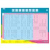 Serie de Láminas de Pared Pupil Genuino Cohesión de la Primera Infancia Educación Temprana Cognitivo Chino Pinyin Letra Lámina de Pared Póster de Pared Edición de Lectura de Puntos