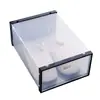 Caja de Zapatos Transparente Engrosada Artefacto de Almacenamiento de Zapatos Caja de Almacenamiento de Zapatos para Dormitorio Caja de Zapatos Estuche para Zapatos Caja de Cajón con Tapa Abatible