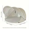 Tenda de praia portátil de abertura rápida para piquenique de lazer ao ar livre, acampamento, casa de brincar interna, tenda infantil
