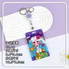 Nuevo estilo tarjetero para niñas, gafete de identificación de estudiante, funda para tarjeta con cordón para cuello anti-pérdida, protector de tarjeta de identificación unisex, estuche rígido