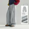 Pantalones rectos para niño 2026 otoño nuevo estilo pantalones sueltos elegantes para niño pantalones largos casuales de primavera y otoño modernos