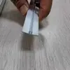 Filme de teto macio Filme de grau A Tira de borracha macia Perfil de caixa de luz de papel Tira de pressão Tira de cartão Código de fivela dupla Código h Acabamento de borda Tira de pressão