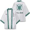 Anime adolescente quimono capa casaco 3D impressão digital casual CarDigan roupa masculina atacado