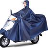 Capa de Chuva para Carro Elétrico Pai-Filho Mãe-Filho Individual Duplo Grande Poncho Moto Carro a Bateria Longa Proteção Completa para Tempestade