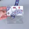 Géminis Dibujos Animados Lindo Nuevo Tarjetero Portatarjeta de Autobús Multi-Patrón Colgante Almacenamiento de Colgantes Pequeño Tarjetero Tarjetero