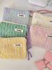 49292 Bolsa de Maquiagem Pequena Fofa Bolsa para Guardar Fones de Ouvido de Estudante Batom Bolsa Pequena Portátil Bolsa de Maquiagem para Menina