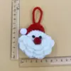 Acessórios de Árvore de Natal Tricotados à Mão Decorações de Presente Pingentes de Presente de Natal Feitos à Mão Acessórios Tricotados
