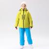 Traje de esquí para niños de invierno para exteriores, traje grueso impermeable, chaqueta de invierno cálida para niños y niñas