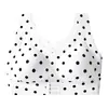 E-commerce Transfronteiriço Estampa de Leopardo Fivela Frontal Sutiã Sem Fio Fino Ajustável Push-up Costas Sexy Bonitas Sutiã Confortável