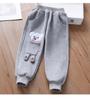 Pantalones de niña, otoño e invierno, pantalones casuales de polar para niñas, pantalones deportivos casuales, ropa de invierno, pantalones deportivos gruesos de una pieza con forro polar para niños