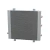 Radiador de Compresor de Aire de Tornillo Personalizado Intercambiador de Calor de Aleta de Placa de Aluminio Micro Secador Vertical Aletas Refrigeradoras