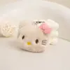 Lindo Colgante de Peluche de Gato de Dibujos Animados Colgante para Bolso Ropa Broche Llavero DIY Regalo para Pareja Mejor Amigo