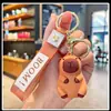 Chaveiro Capivara Pingente de Carro Presente Desenho Animado Pequeno Acessório Decoração de Capivara Charm de Bolsa Criativo Fofo Presente