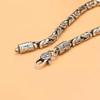 Pulsera Nueva para Hombre con Patrón de Paz Plateada, Estilo Vintage para Pareja, Joyería Personalizada, Pulsera Accesorio Transfronterizo Estilo Japonés y Coreano
