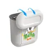 2025 Novo Cesto de Lixo de Papel de Banheiro e Cozinha Montado na Parede, Grande Capacidade, Sem Dobras, Lixeira Doméstica para Cozinha, Pendurado, Doméstico
