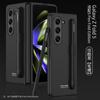Aplicable a Samsung ZFold5 funda para teléfono móvil con ranura para bolígrafo ultrafina funda dura esmerilada simple cubierta completa con orificio fino ins Amazon