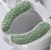 Nuevas Pegatinas para Inodoro, Alfombrillas Domésticas para Inodoro, Cojines para Asiento de Inodoro, Cubiertas Universales de Velcro para Inodoro para Todas las Estaciones, Lavables en el Baño